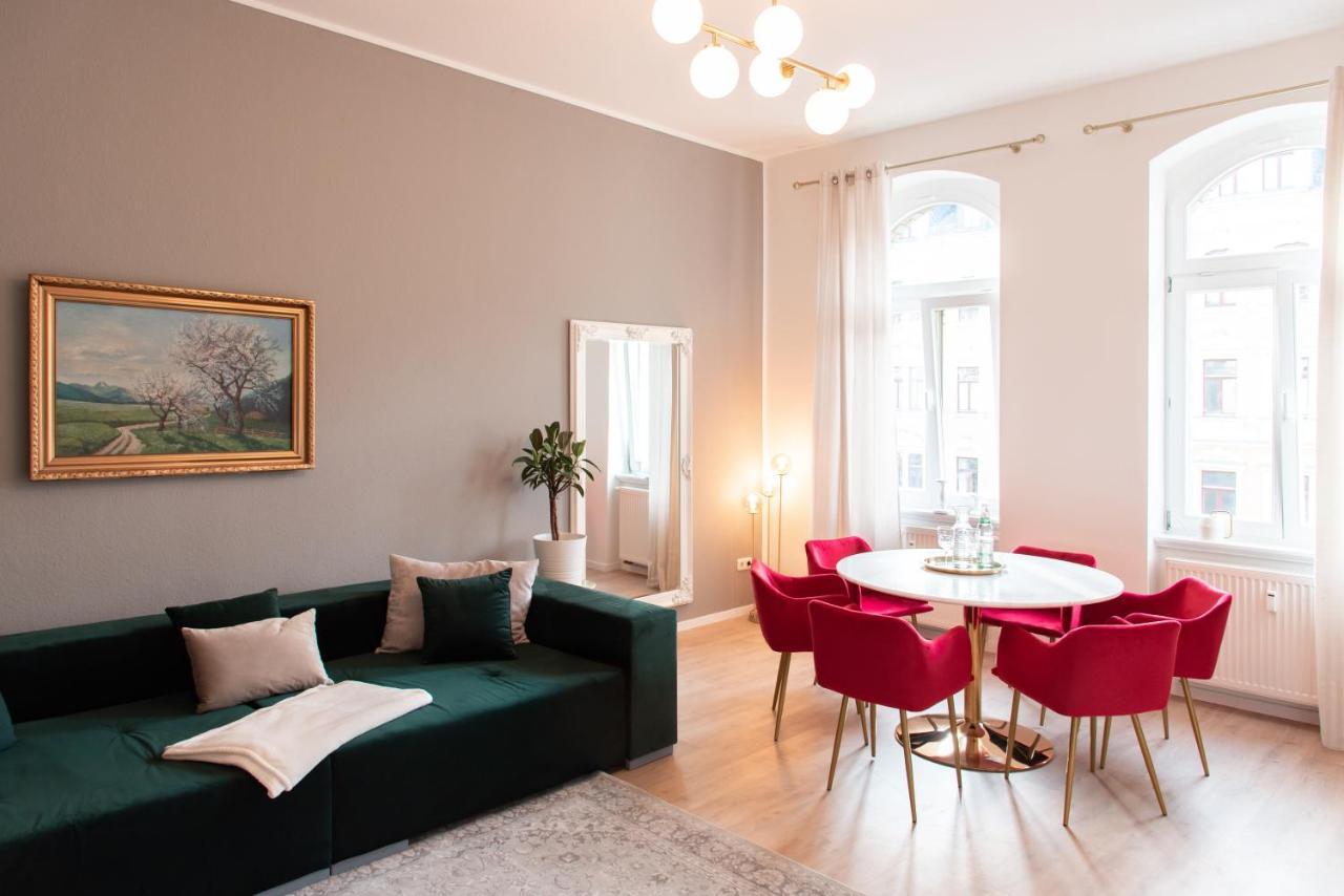 The Grande Kassberg Apartment - Balkon, Netflix, Nespresso, Zentral Chemnitz Kültér fotó