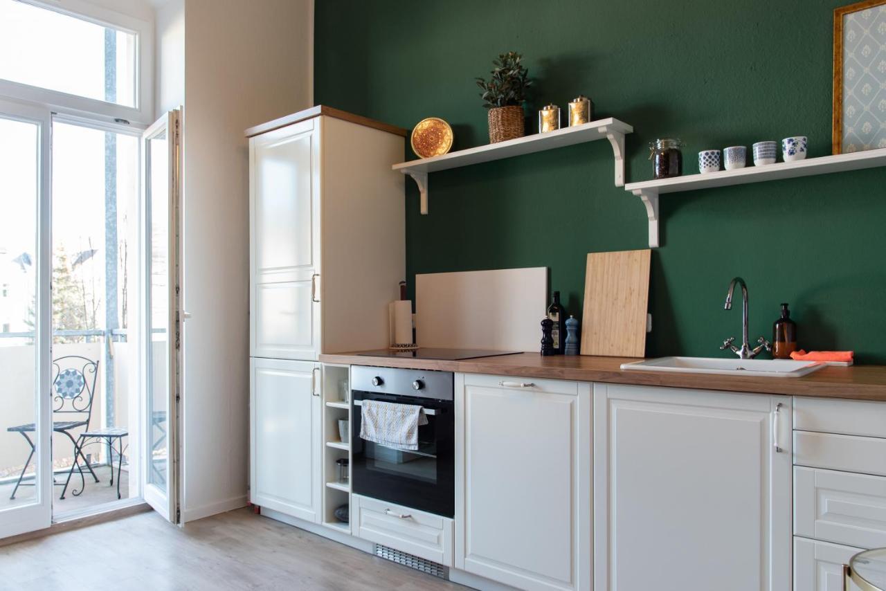 The Grande Kassberg Apartment - Balkon, Netflix, Nespresso, Zentral Chemnitz Kültér fotó